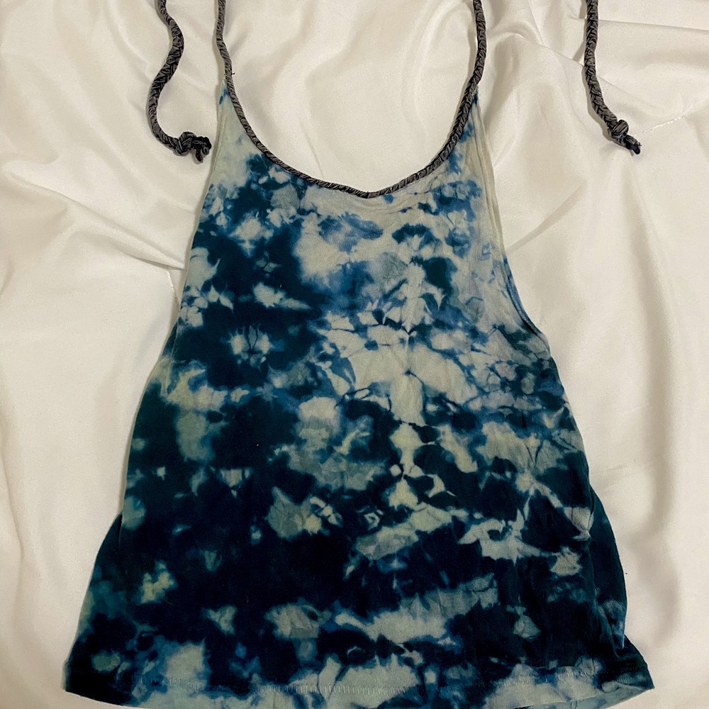 Tie Dye Halter Top